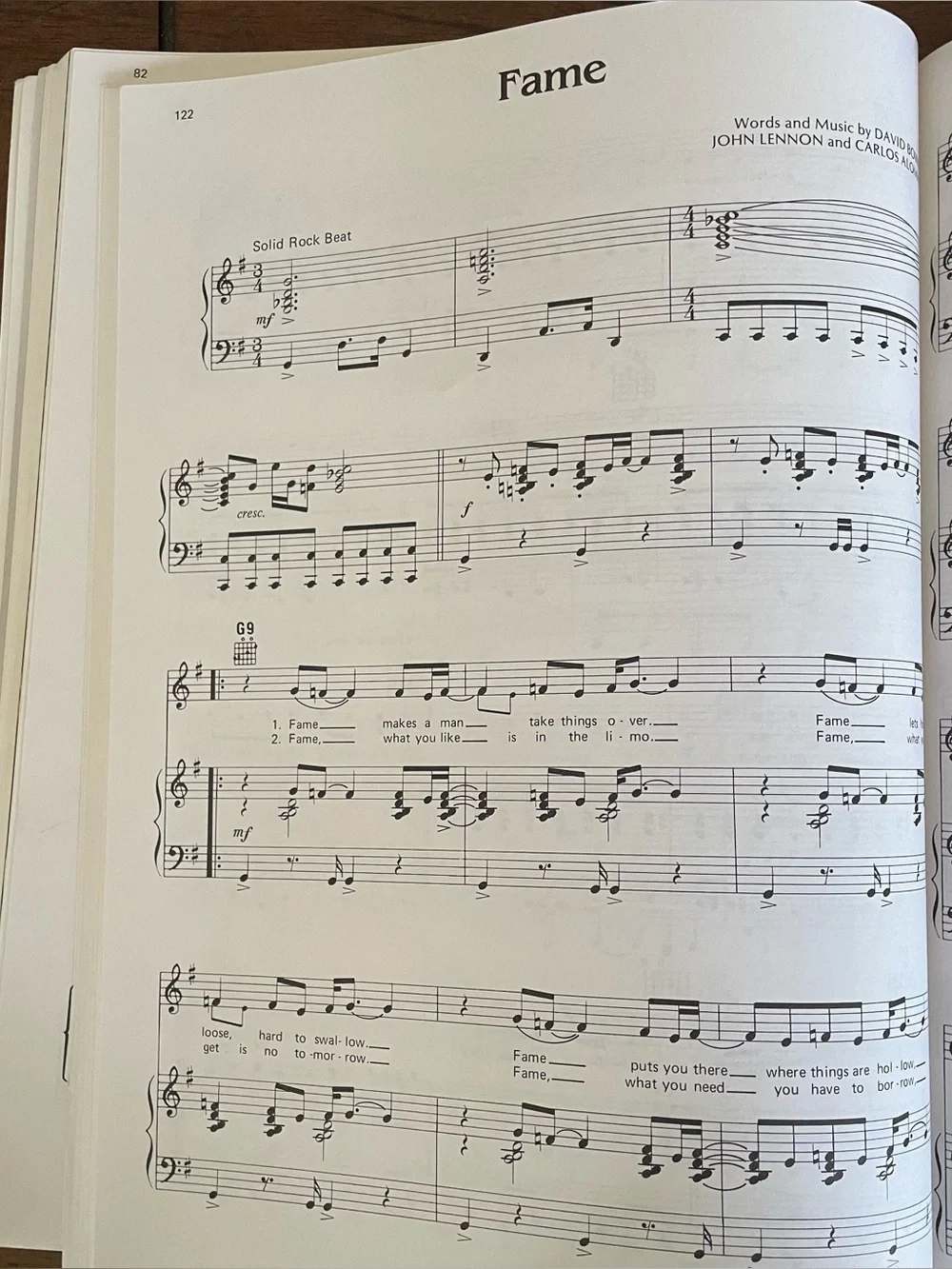 David Bowie Sheet Music Anthology: Piano, Vocal, Guitar - Picture 6 of 14